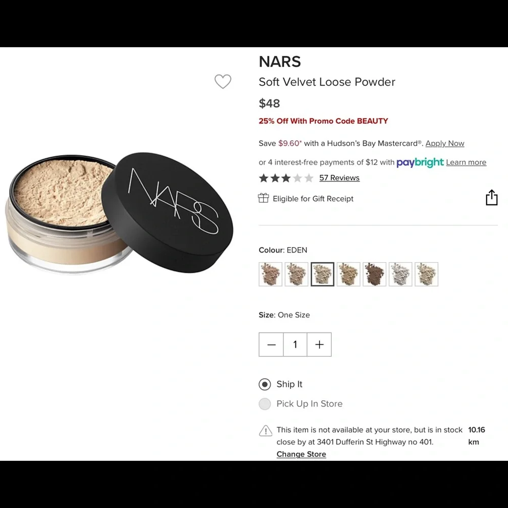 Nars makeup collection in limited edition lip makeup bag. BNIB - Picture 2 of 9